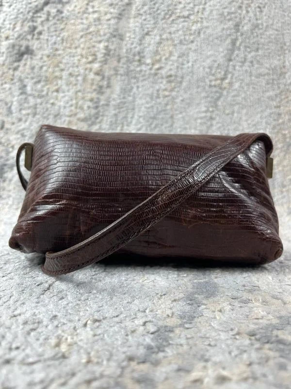 Bolsa Carolina Herrera Vintage Castanha Couro – photo 6